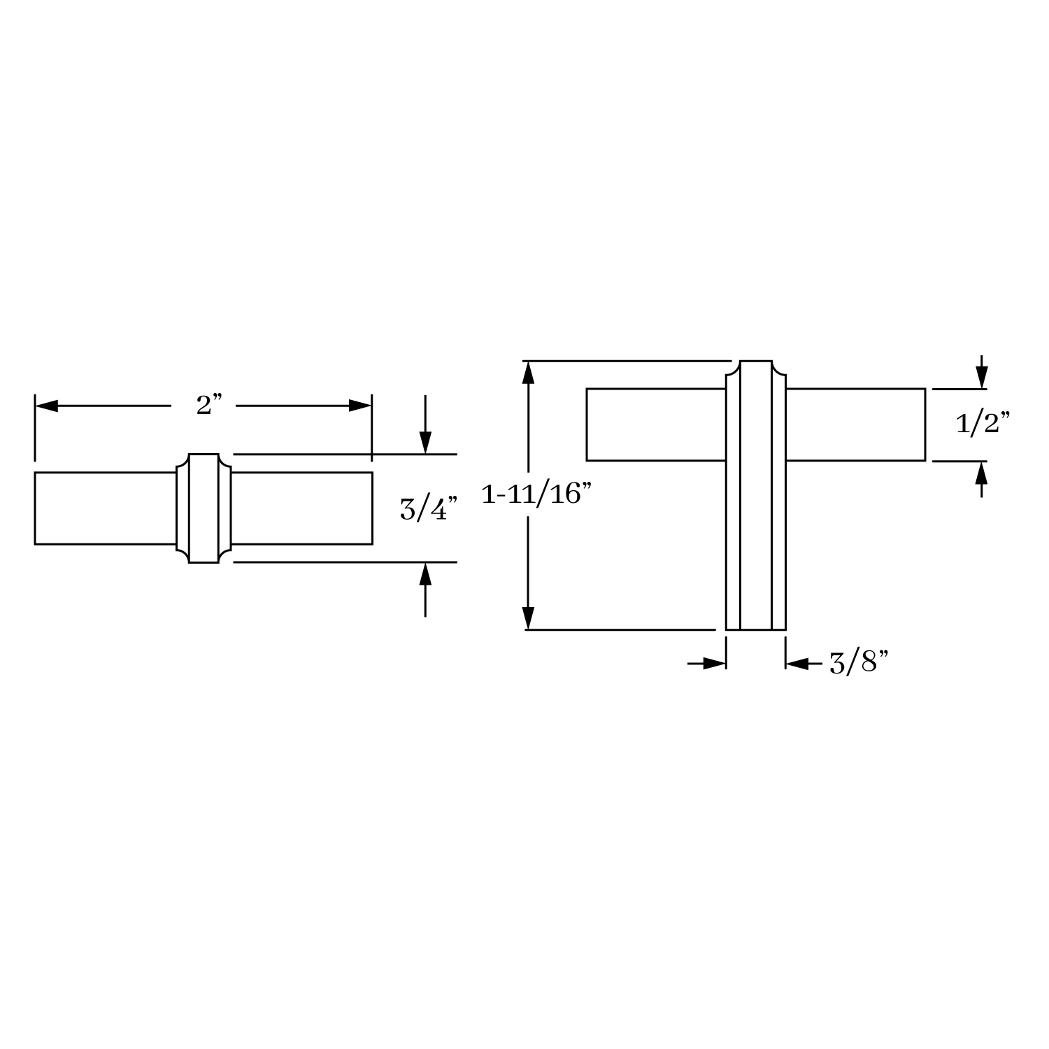 2806 T Knob 