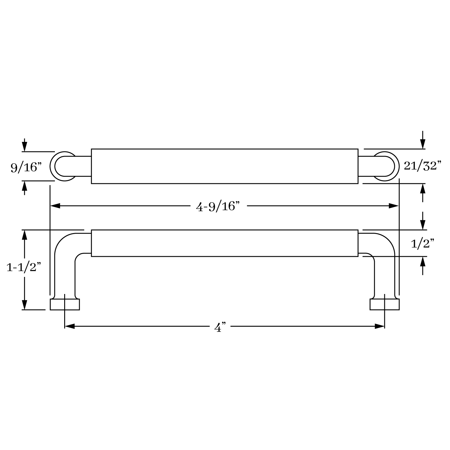 2874 Oval Pull 