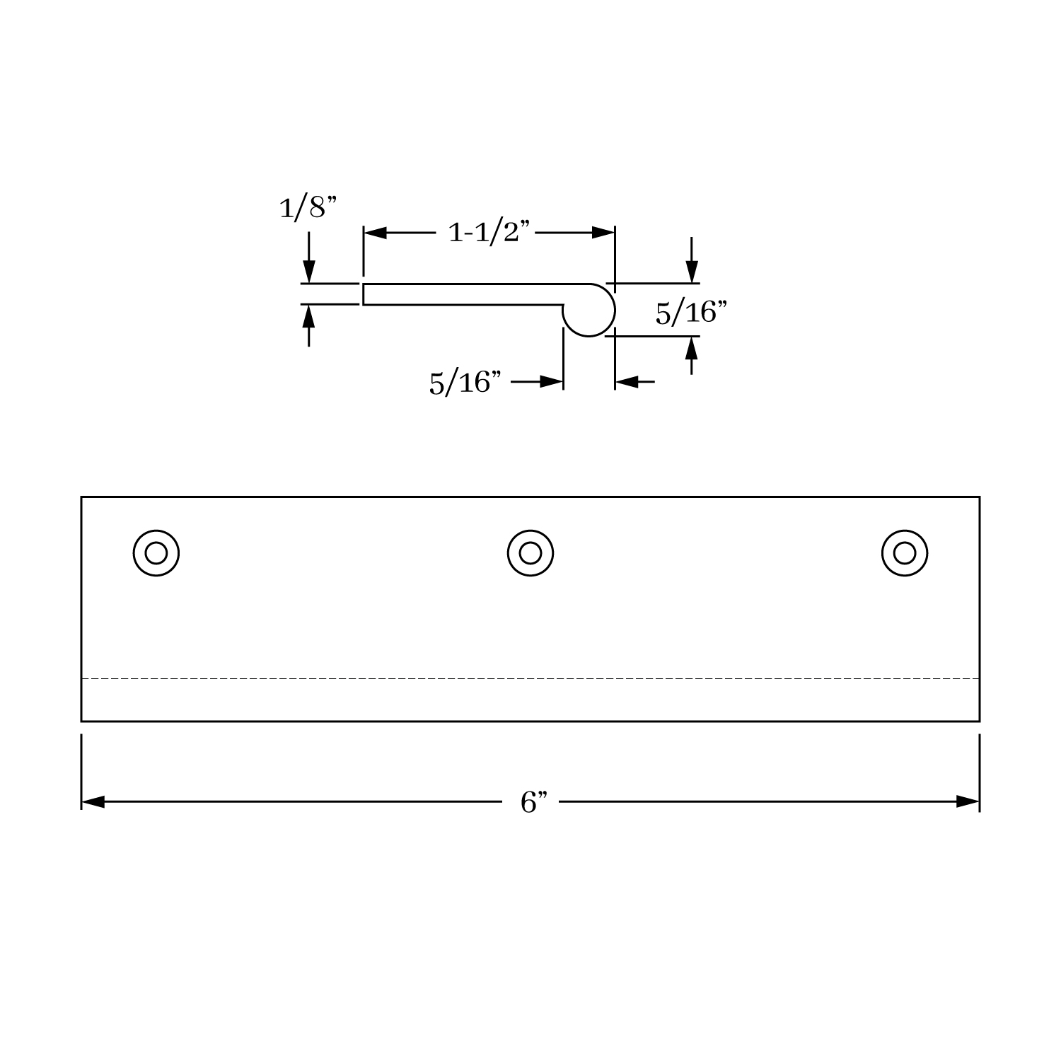 3546 Edge Pull - Round 