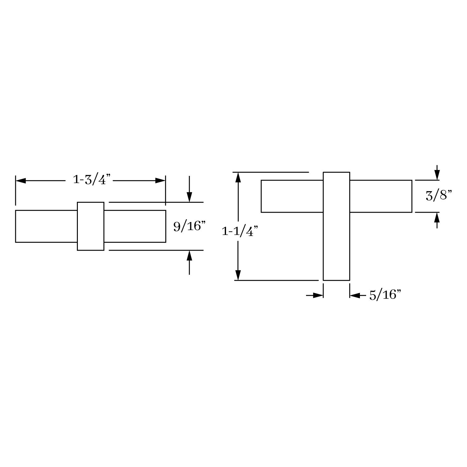 3600 T Knob 