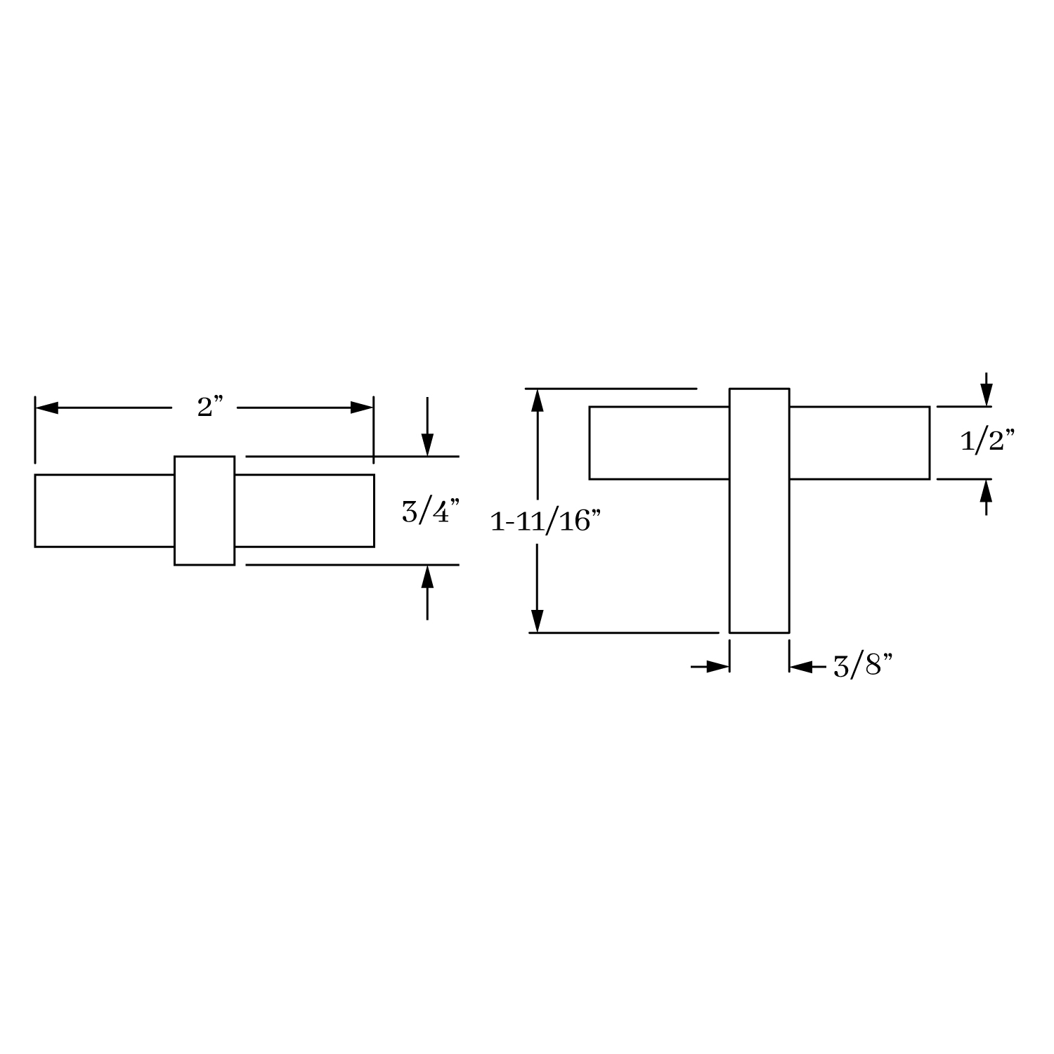 3601 T Knob 