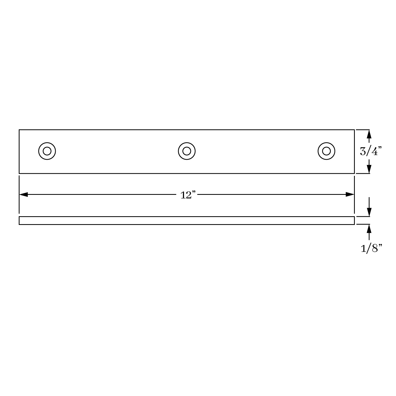 5051 Edge Protector - 1/8  