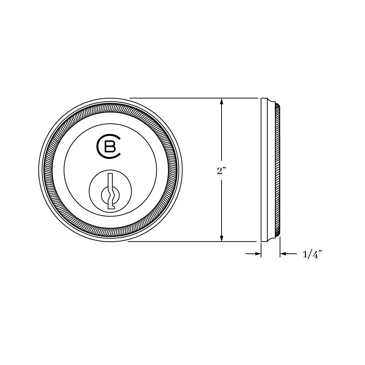 14970 Chautauqua Rope Cylinder Collar