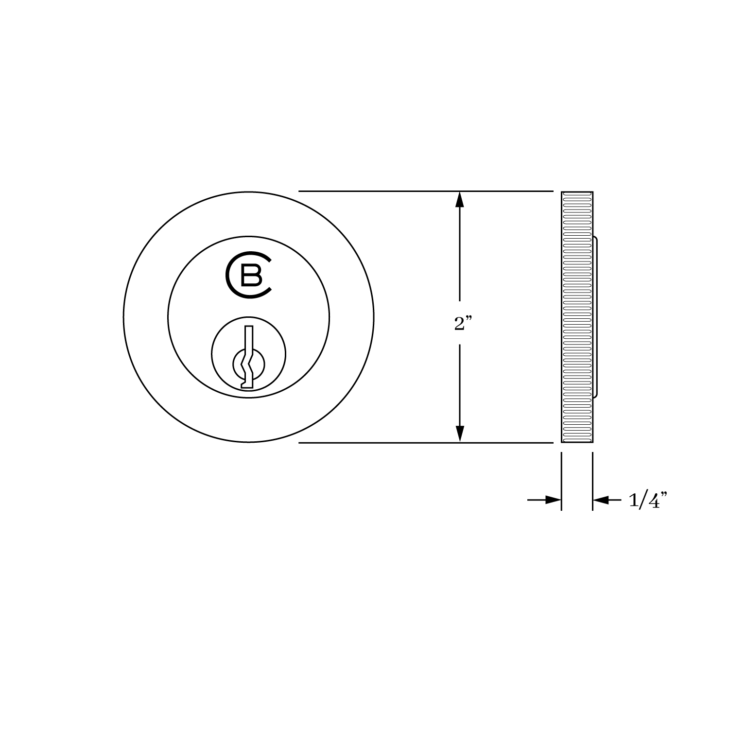 17408 Après Coin Slab Cylinder Collar