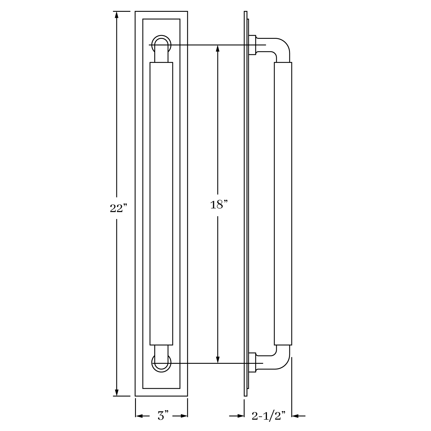 17583 Shore Pull Plate