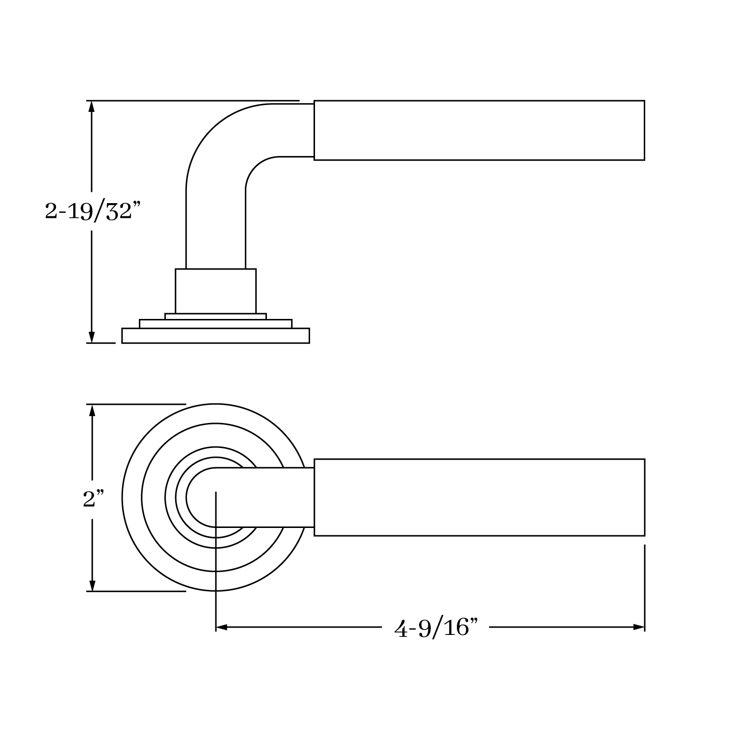 17716 Shore Lever and Rose