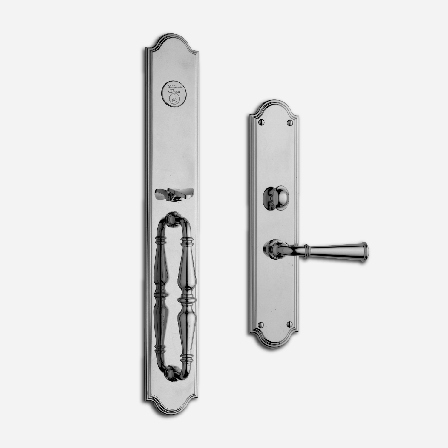 7800 Hutter Entrance Handle Set