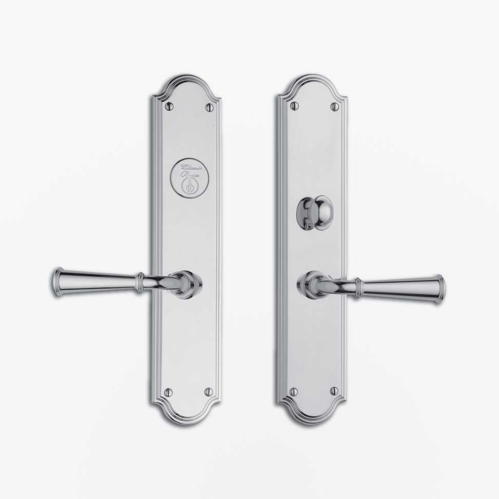 7816 Hutter Entrance Lever Set