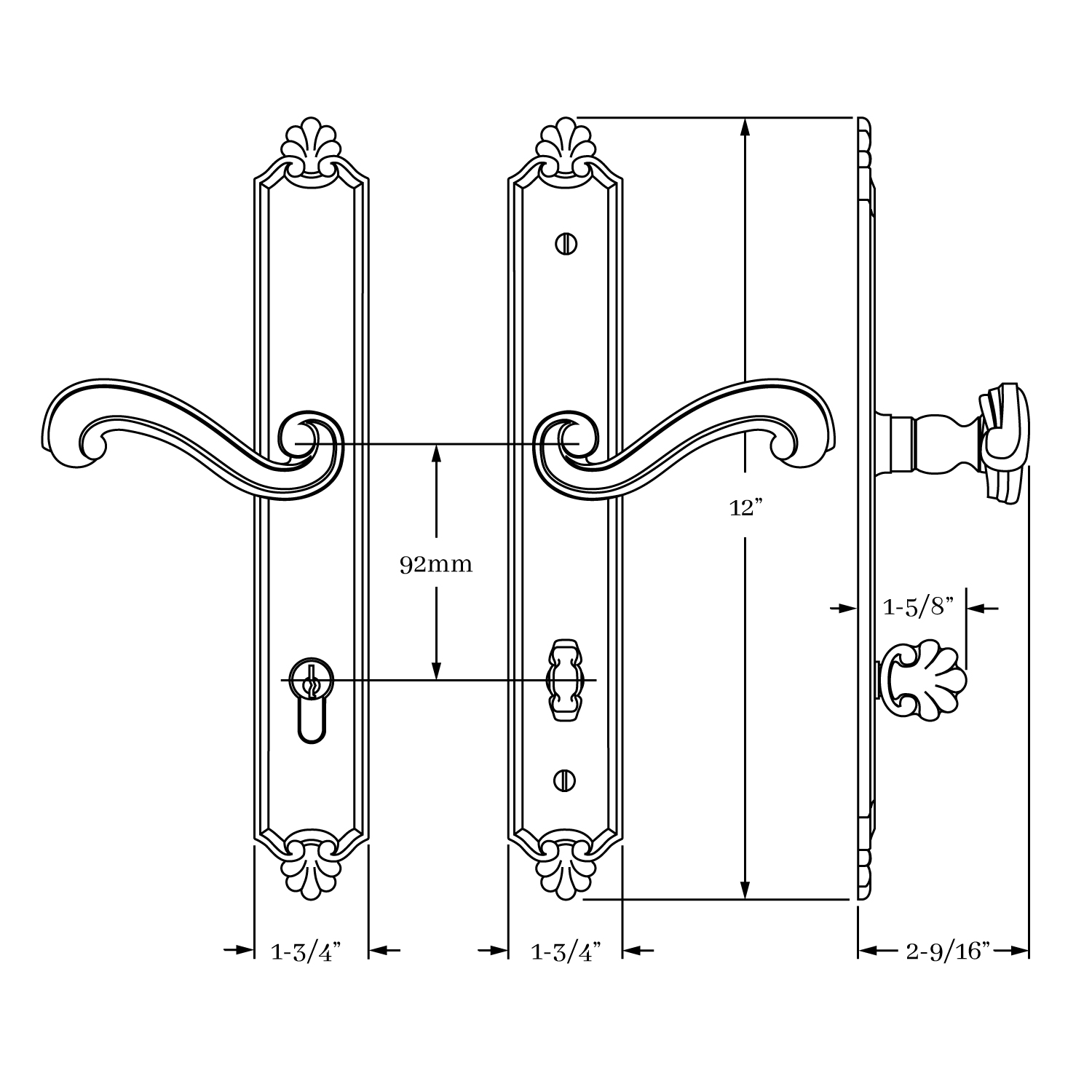 8250 Savannah Multi Point Set<br>Euro Profile