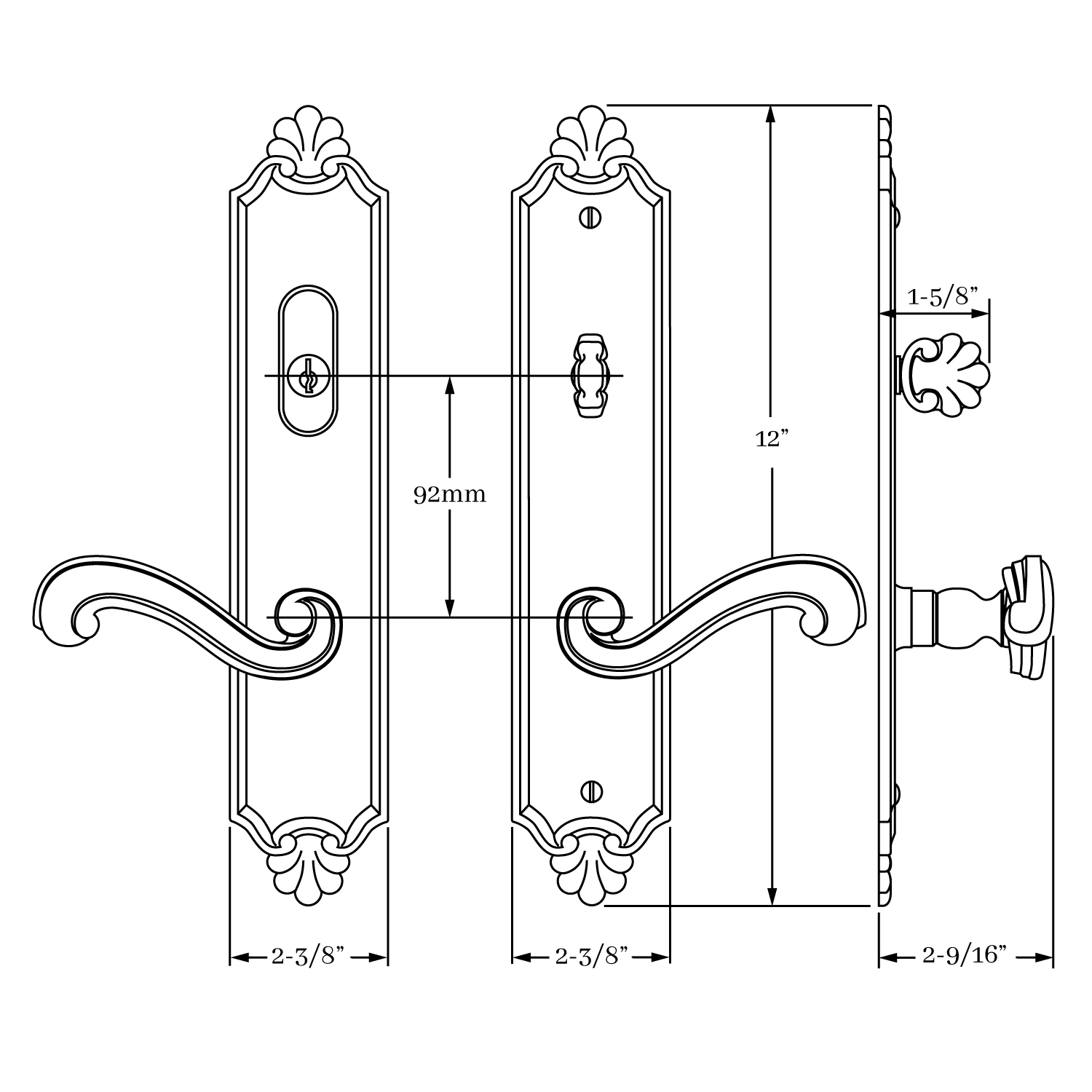 8264 Savannah Multi Point Set<br> American Profile