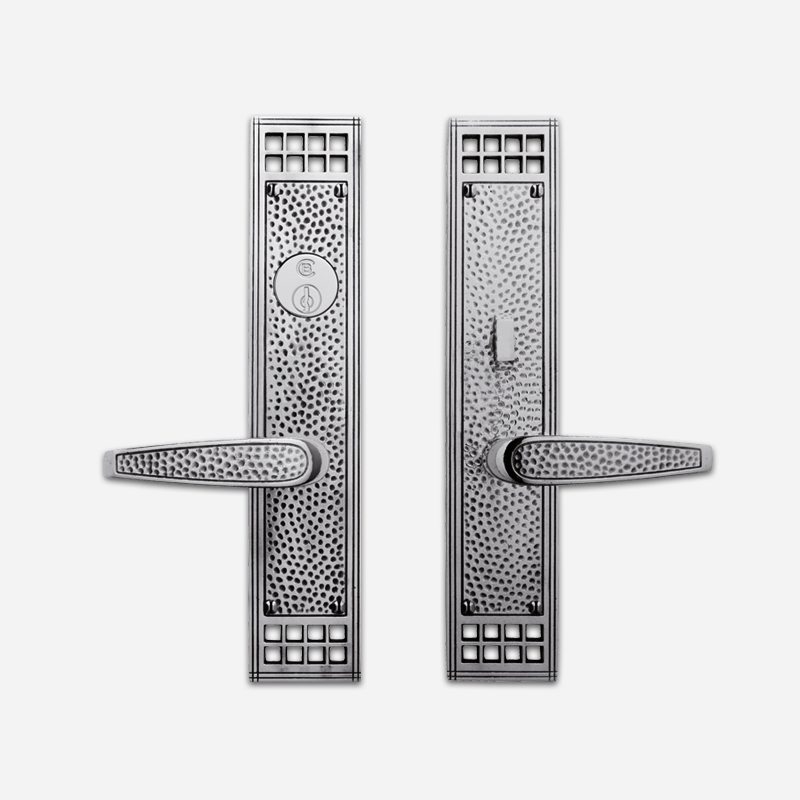 8620 Arts & Crafts Entrance Lever Set