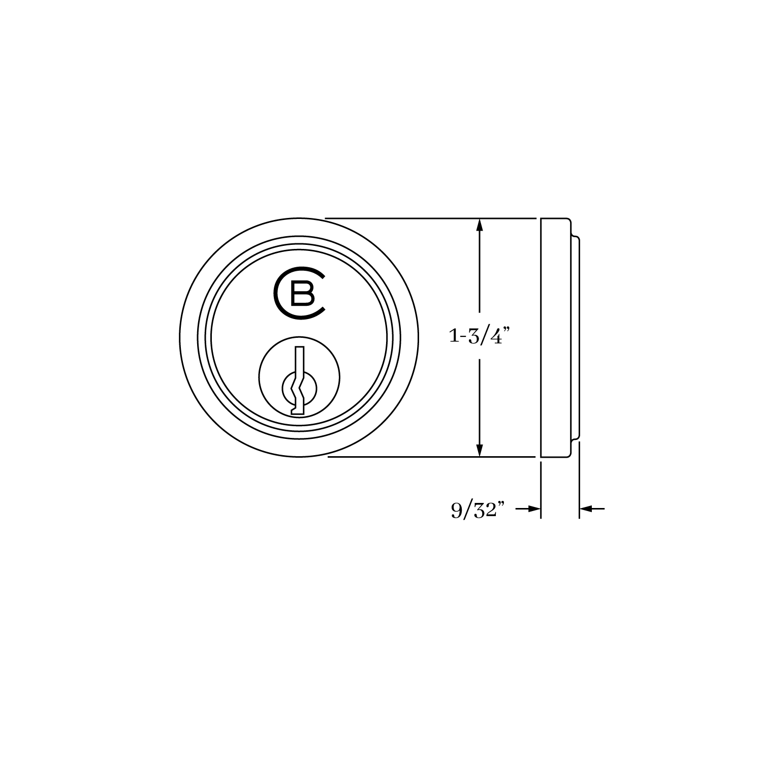 9930 Hutter Cylinder Collar