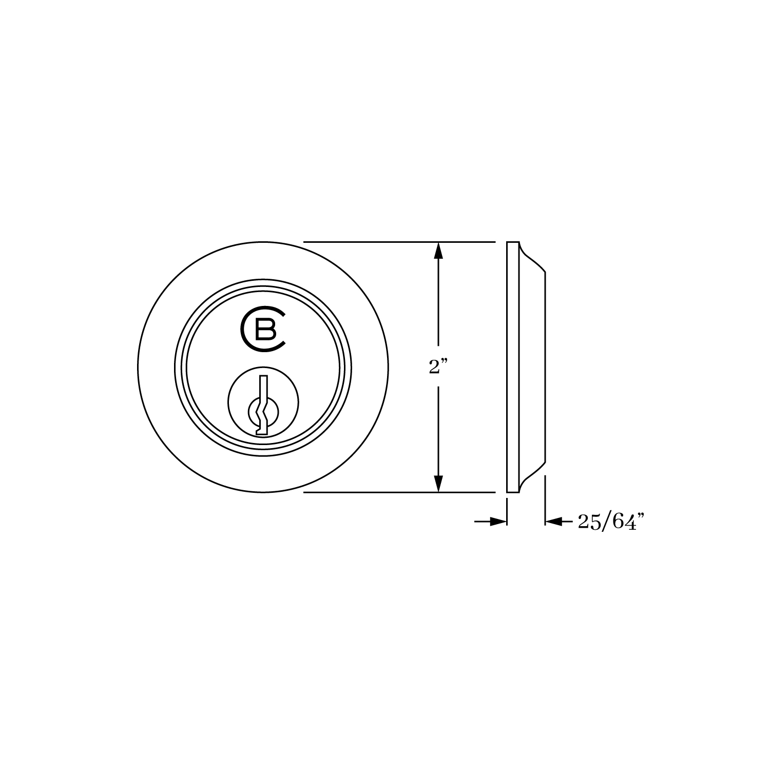 9931 Hutter Cylinder Collar